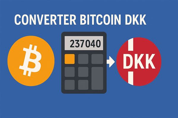 Converter bitcoin dkk - alt du behøver at vide