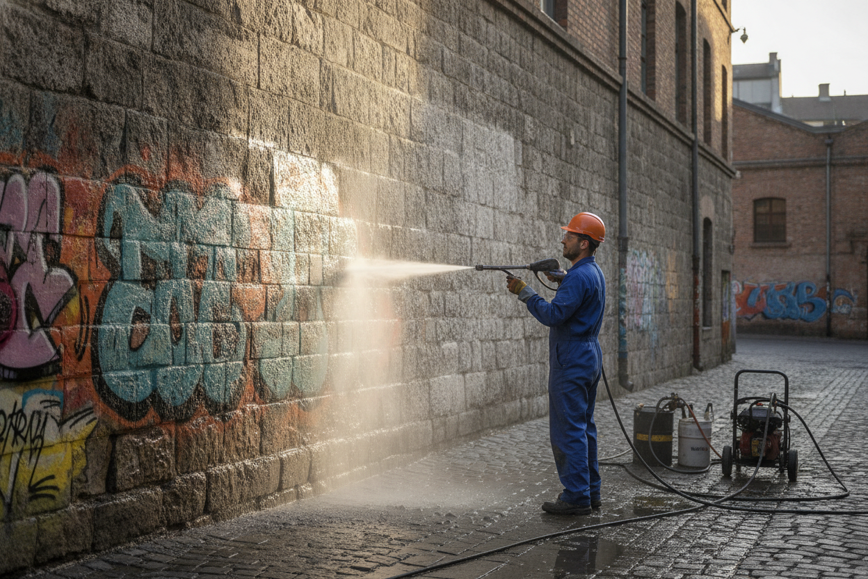 Effektiv graffiti fjernelse: Sådan beskytter og bevarer du dine facader
