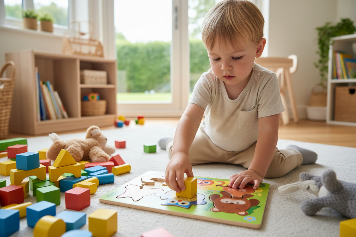 Puslespil til 3-årige: Sjov Læring og Udvikling