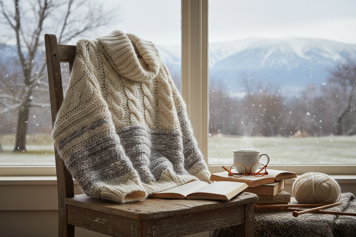 Strikket Trøje: Komfort og Stil i Én